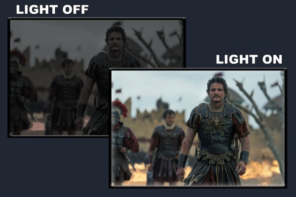 Gladiator ii LED Backlit Poster Frame – Movie Display