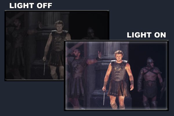 Gladiator ii LED Backlit Poster Frame – Movie Display