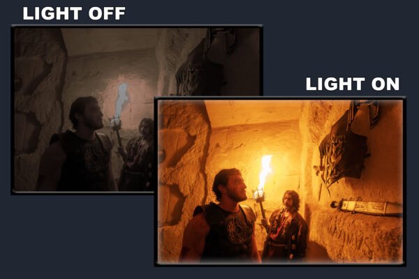 Gladiator ii LED Backlit Poster Frame – Movie Display