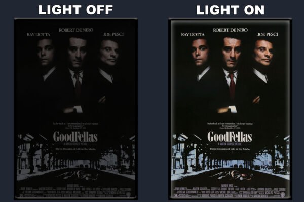 Goodfellas LED Backlit Poster Frame – Movie Display
