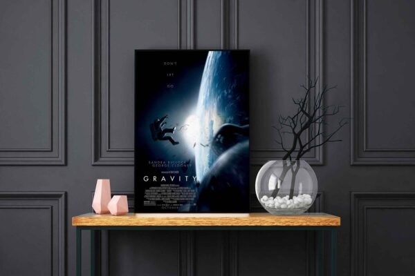 Gravity LED Backlit Poster Frame – Movie Display