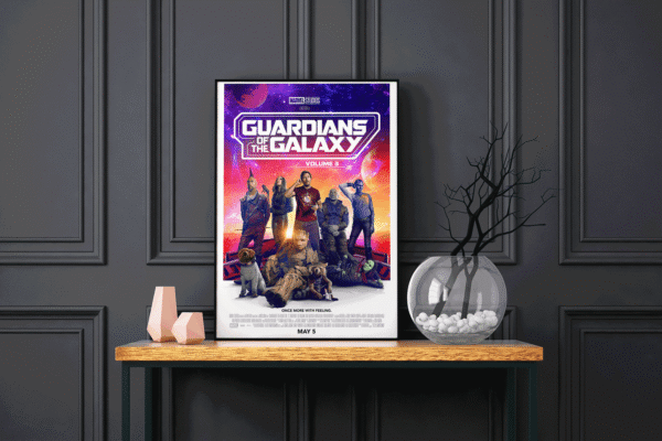 Guardians Of The Galaxy Vol 3 LED Backlit Poster Frame – Movie Display