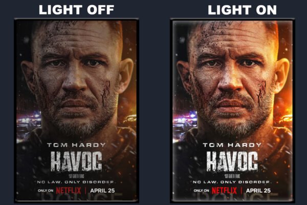 Havoc LED Backlit Poster Frame – Movie Display
