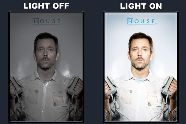 House MD LED Backlit Poster Frame – Movie Display