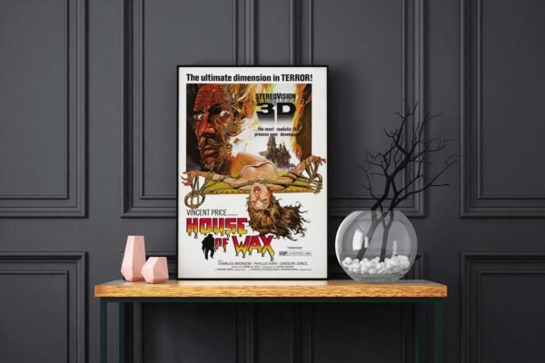 House Of Wax LED Backlit Poster Frame – Movie Display