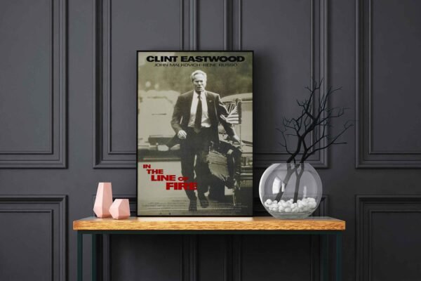 In The Line Of Fire LED Backlit Poster Frame – Movie Display