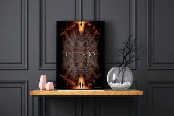 Inferno LED Backlit Poster Frame – Movie Display