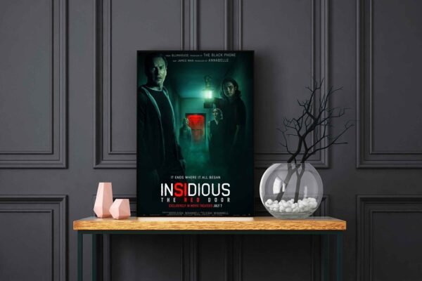 Insidious The Red Door LED Backlit Poster Frame – Movie Display