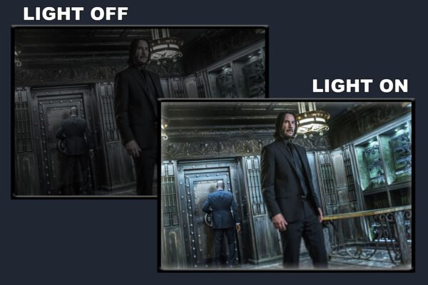 John Wick 3 Parabellum LED Backlit Poster Frame – Movie Display