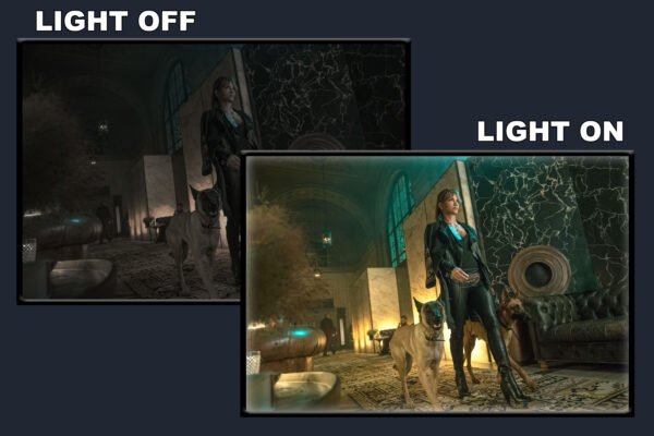 John Wick 3 Parabellum LED Backlit Poster Frame – Movie Display