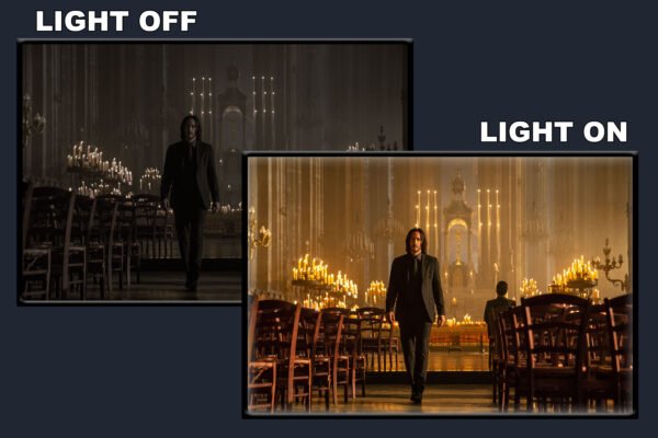 John Wick Chapter 4 LED Backlit Poster Frame – Movie Display