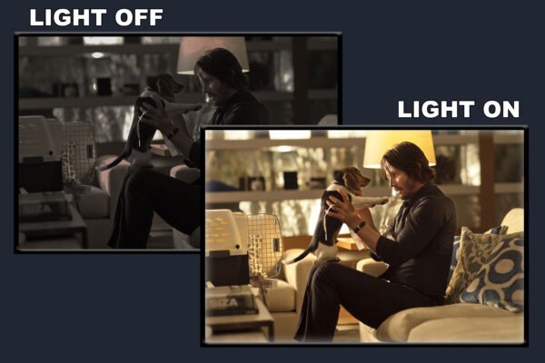 John Wick LED Backlit Poster Frame – Movie Display