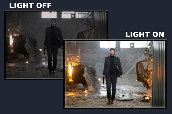 John Wick LED Backlit Poster Frame – Movie Display