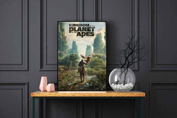 Kingdom Of The Planet Of The Apes LED Backlit Poster Frame – Movie Display