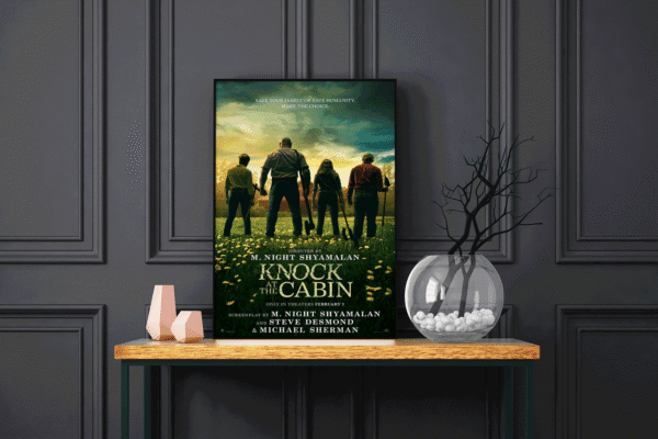 Knock At The Cabin LED Backlit Poster Frame – Movie Display