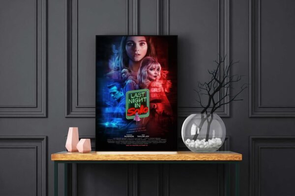 Last Night In Soho LED Backlit Poster Frame – Movie Display