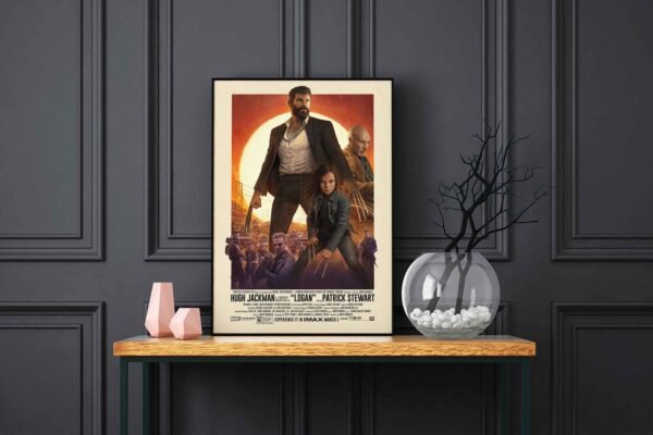 Logan LED Backlit Poster Frame – Movie Display
