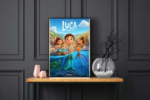 Luca LED Backlit Poster Frame – Movie Display