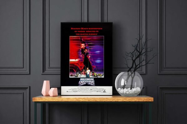 Maximum Overdrive LED Backlit Poster Frame – Movie Display