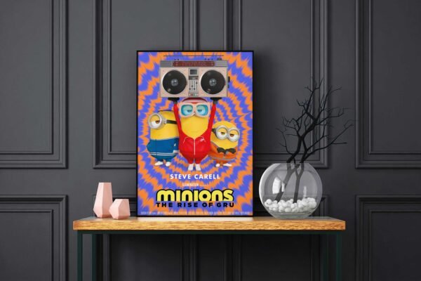 Minions The Rise Of Gru LED Backlit Poster Frame – Movie Display