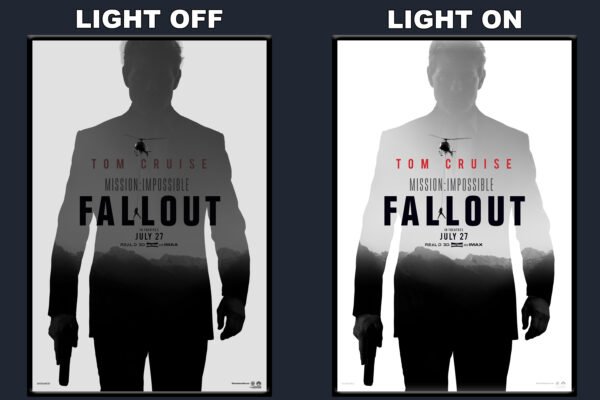 Mission Impossible Fallout LED Backlit Poster Frame – Movie Display