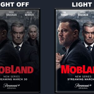 Mobland LED Backlit Poster Frame Crime Syndicate Wall Art Display