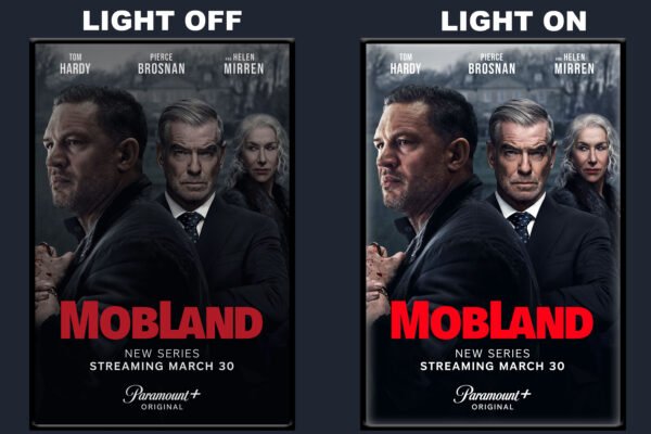 Mobland LED Backlit Poster Frame Crime Syndicate Wall Art Display
