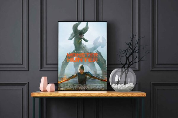 Monster Hunter LED Backlit Poster Frame – Movie Display