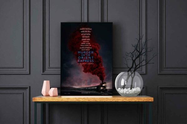 Murder On The Orient Express LED Backlit Poster Frame – Movie Display