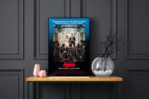 Night Of The Creeps LED Backlit Poster Frame – Movie Display