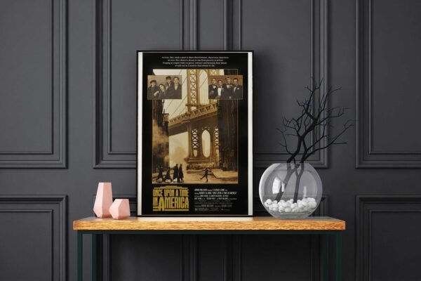 Once Upon A Time In America LED Backlit Poster Frame – Movie Display