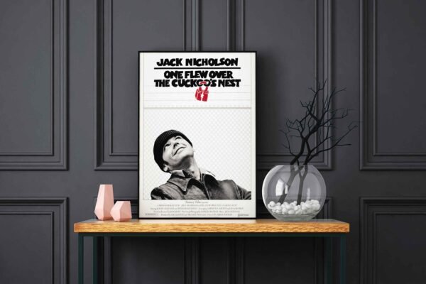One Flew Over The Cuckoos Nest LED Backlit Poster Frame – Movie Display