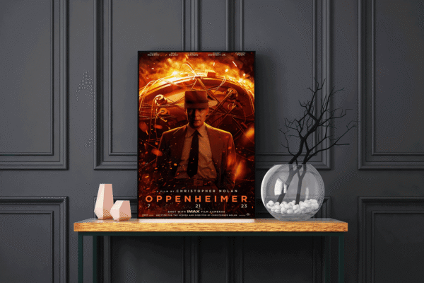 Oppenheimer LED Backlit Poster Frame – Movie Display