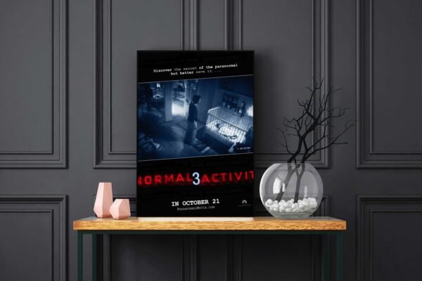 Paranormal Activity 3 LED Backlit Poster Frame – Movie Display