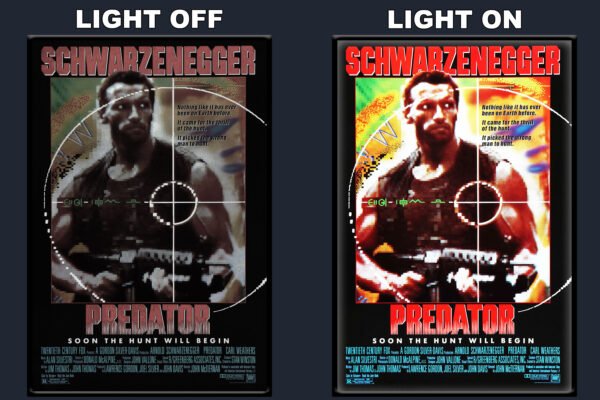 Predator LED Backlit Poster Frame – Movie Display