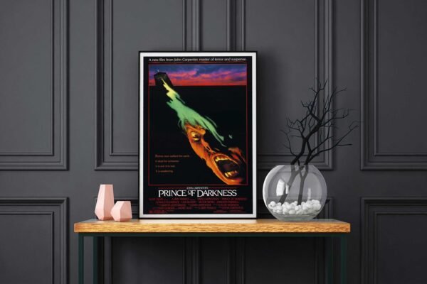 Prince Of Darkness LED Backlit Poster Frame – Movie Display