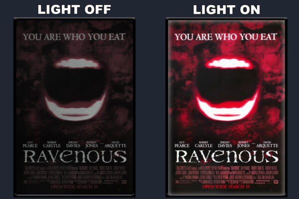Ravenous LED Backlit Poster Frame – Movie Display