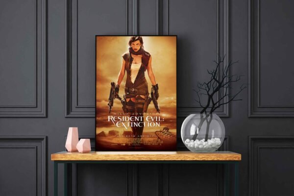 Resident Evil Extinction LED Backlit Poster Frame – Movie Display
