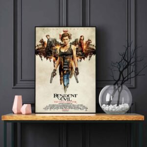 Resident Evil The Final Chapter LED Backlit Poster Frame – Movie Display