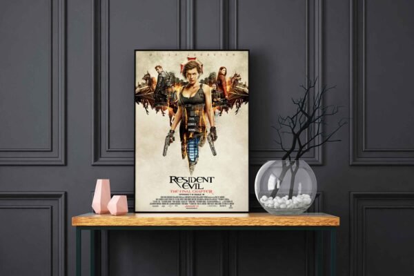 Resident Evil The Final Chapter LED Backlit Poster Frame – Movie Display