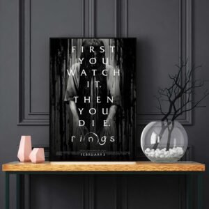 Rings LED Backlit Poster Frame – Movie Display