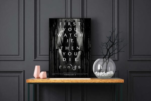 Rings LED Backlit Poster Frame – Movie Display
