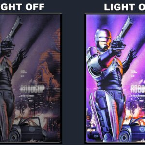 Robocop LED Backlit Poster Frame – Movie Display