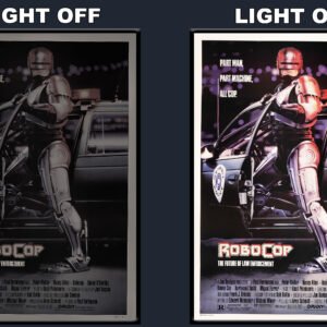 Robocop LED Backlit Poster Frame – Movie Display