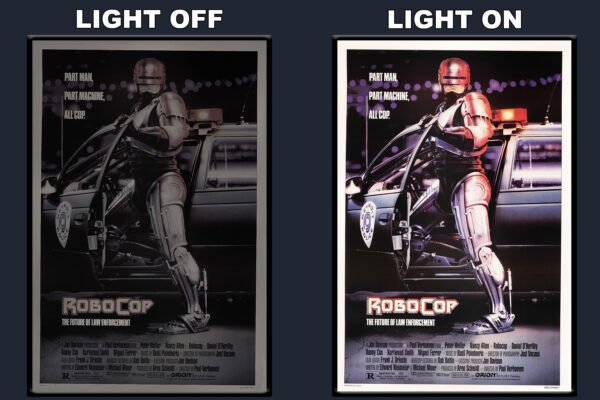 Robocop LED Backlit Poster Frame – Movie Display