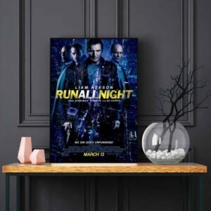 Run All Night LED Backlit Poster Frame – Movie Display