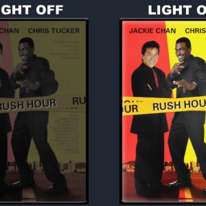 Rush Hour LED Backlit Poster Frame – Movie Display