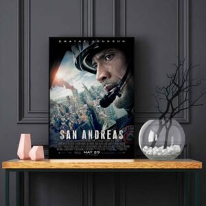 San Andreas LED Backlit Poster Frame – Movie Display