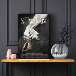 Schindlers List LED Backlit Poster Frame – Movie Display