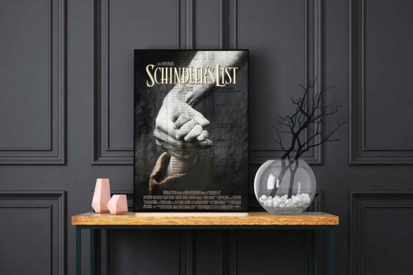 Schindlers List LED Backlit Poster Frame – Movie Display